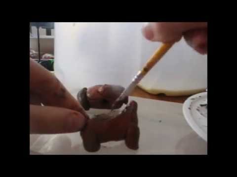 Lps how to make a dushund with clay