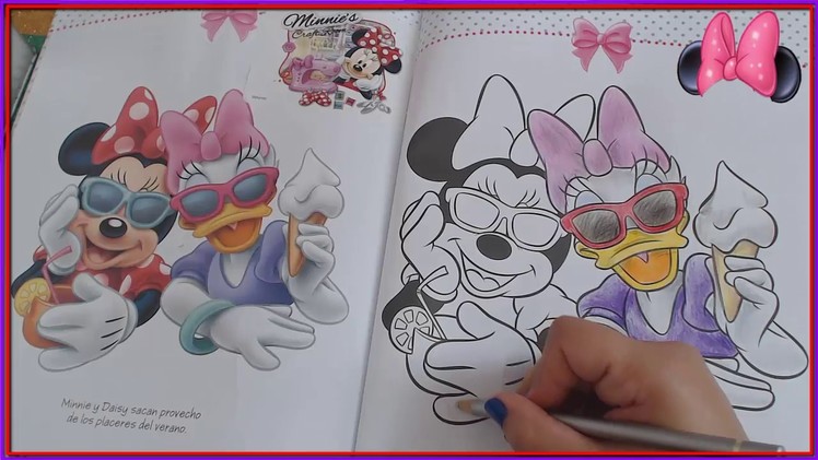 MINIE MOUSE Y DAISY COLOREAMOS CUENTO PARA NIÑOS-VIDEO INFANTIL