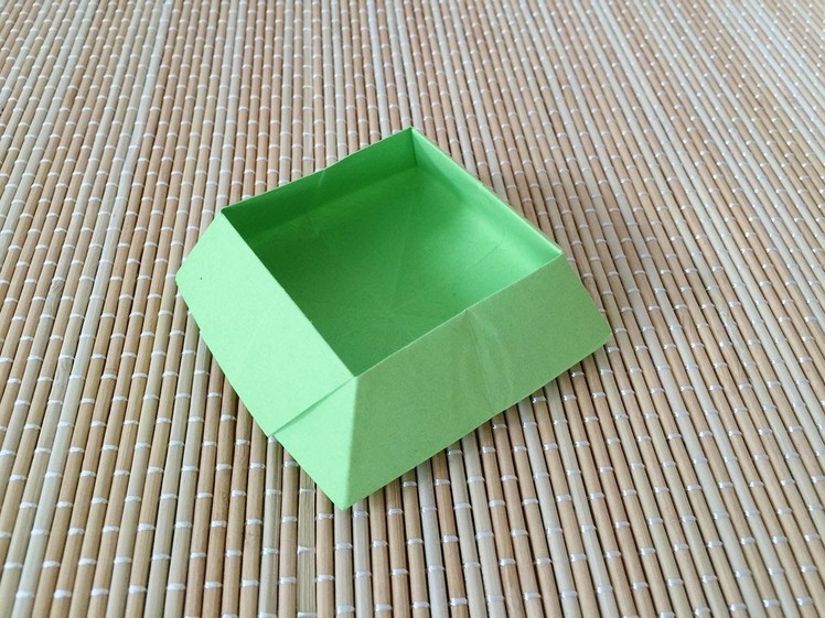 Origami : Trapezoid Box
