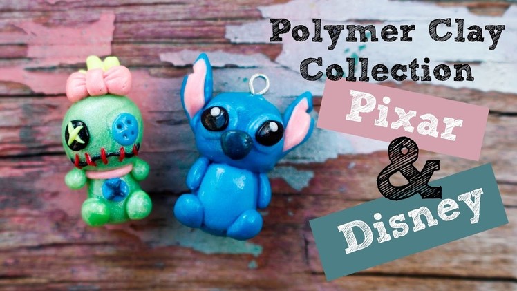 Pixar & Disney Charms || Polymer Clay