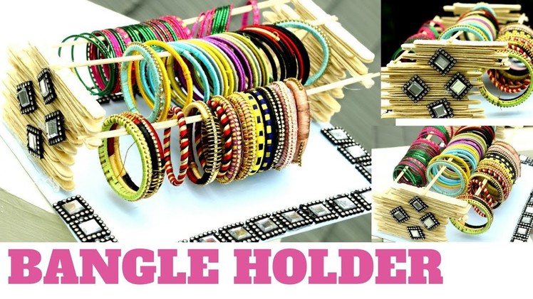 Popsicle Bangles Holder - Jewelry Holder - Easy DIY ||  DIYCrafts #18