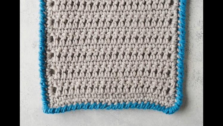 Reverse Single Crochet Edging | AllFreeCrochet