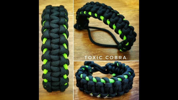 Toxic Cobra Knot Paracord bracelet