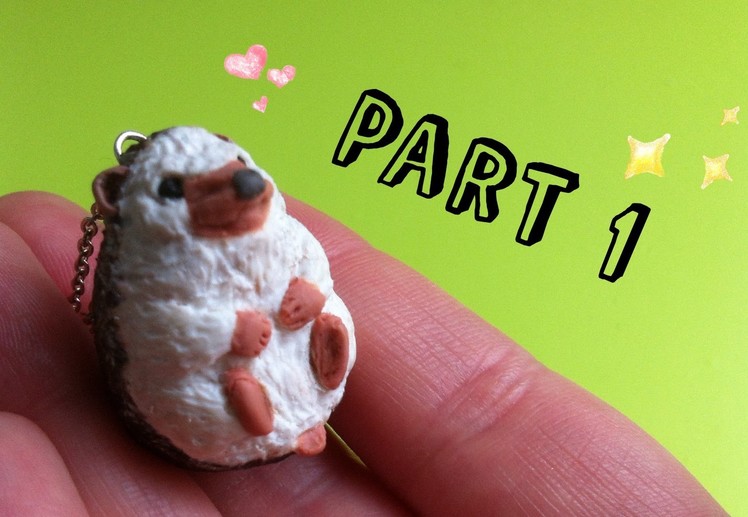 Tutorial: Riccio in fimo. Polymer clay tutorial hedgehog PART 1