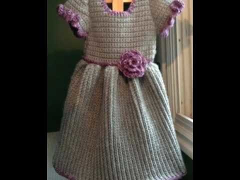 Woolen dress for baby girl || beautiful knitting frock for kids or baby in hindi || sweater designs
