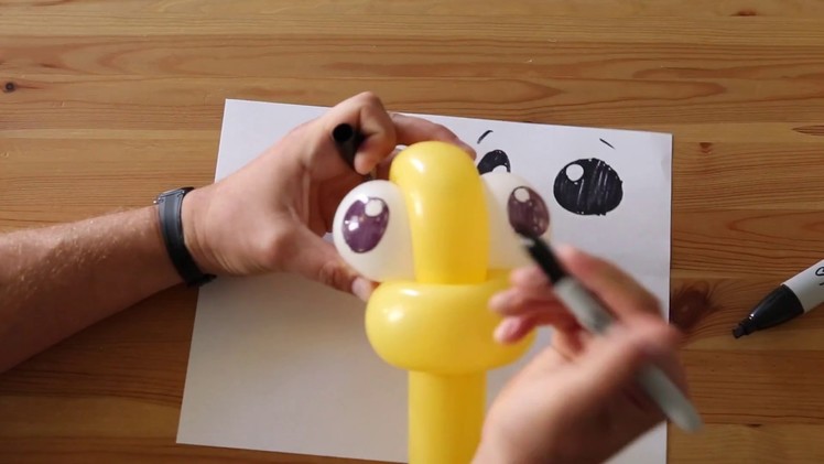 Advanced Balloons - How to Draw Faces - Balloon Artwork