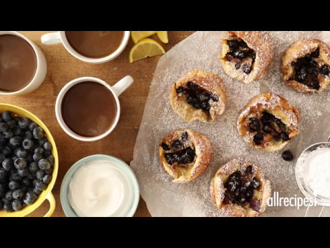 Brunch Recipes - How to Make Blueberry Popovers