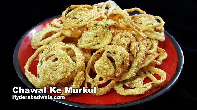 Chawal Ke Murkul Recipe Video - How to Make Crunchy Rice Snack at Home - Easy & Quick