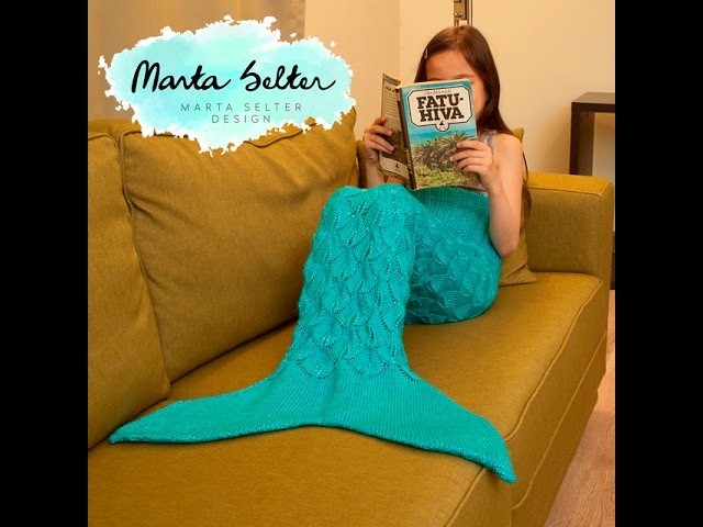 Children's Mermaid Tail Knitting Tutorial