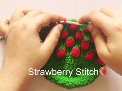 Crochet Strawberry Stitch