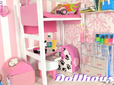 DIY Miniature Dollhouse Room for a Girl - Not a Kit - DIY