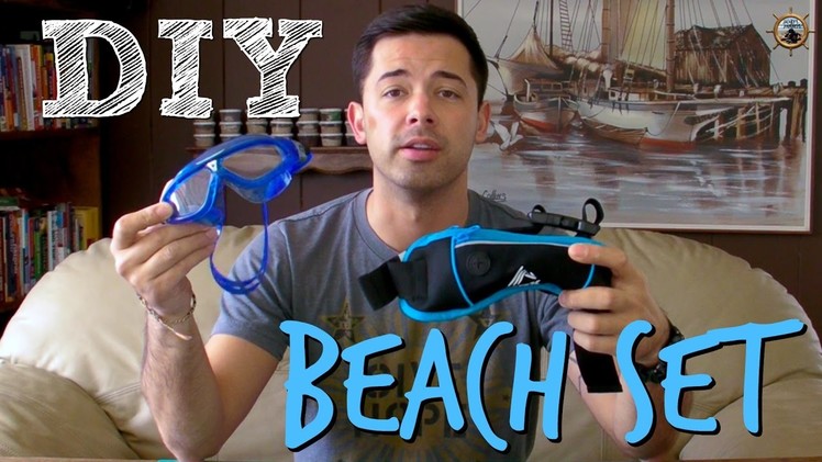 DIY Swim or Beach Set. How To Make Your Own Kit