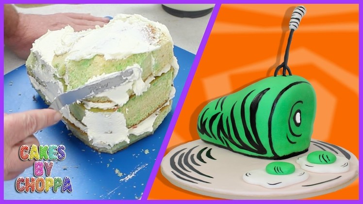 Dr Seuss - Green Eggs and Ham Cake (How To)