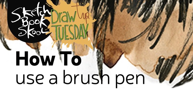 Draw Tip Tuesday - How To Use A Brush Pen