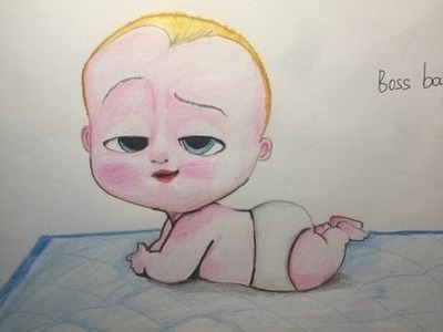Drawing : How to Draw Boss Baby Step by Step! Boss baby so lovely