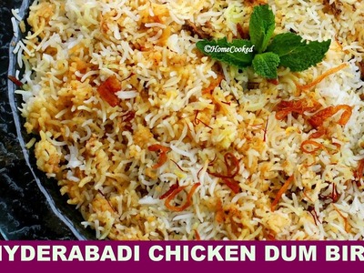 [ENG]Hyderabadi Chicken Dum-Biryani | Step by Step | Quick and Easy Way to Cook |