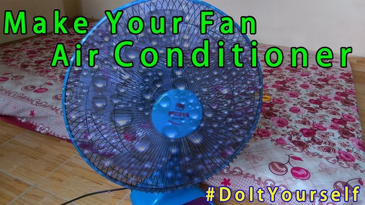 Homemade - How to Make Air Conditioner at Home ★ #EasyLifeHacks