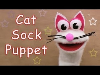 How to make a Cat Sock Puppet - Ana | DIY Crafts