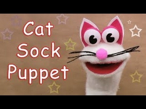 How to make a Cat Sock Puppet - Ana | DIY Crafts