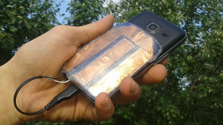 How to Make a Free Energy Emergency Mobile Phone Charger