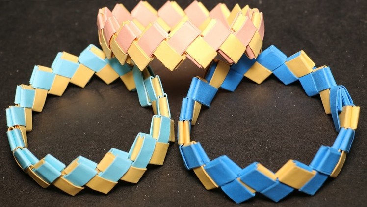 How to Make a Friendship Bracelet with Paper.