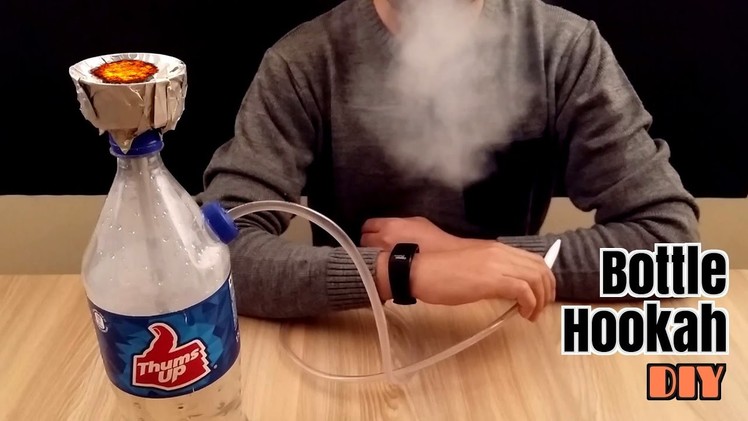 How to Make a Hookah using Thums Up Bottle - Homemade