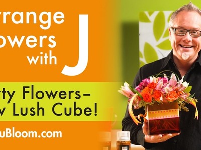 How to Make A Low Lush Cube Centerpiece!