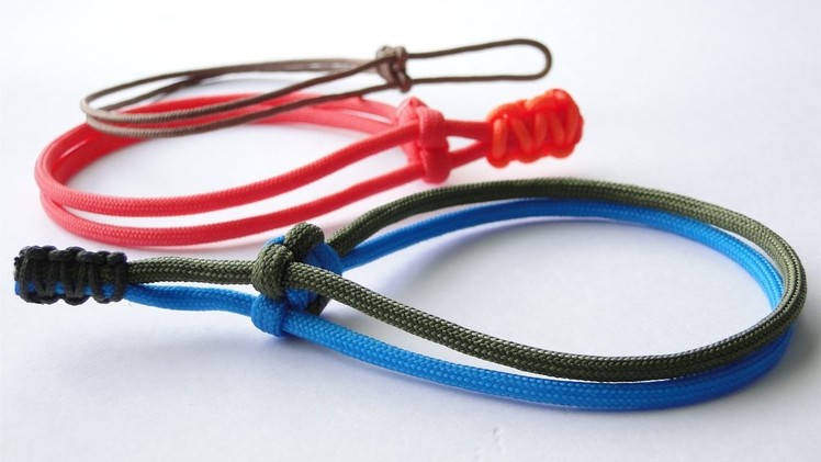 How to Make a Mad Max Style-Simplified 2 Color Paracord Friendship Bracelet