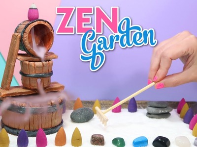 How To Make A Miniature Zen Garden -  DIY Stress Desk Decoration