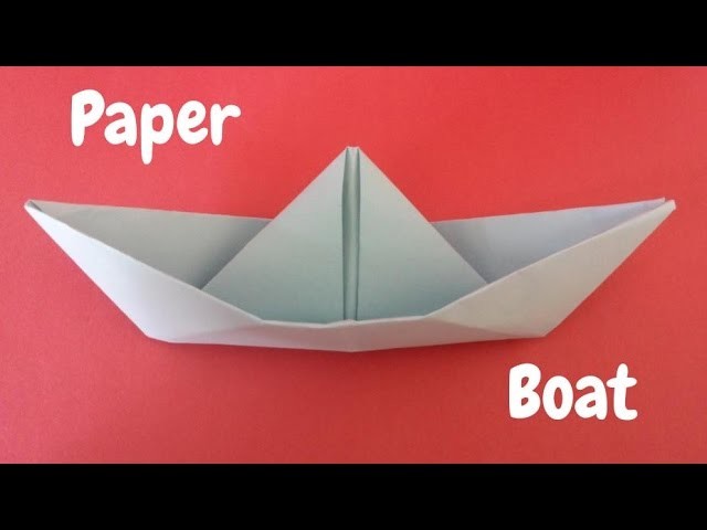How to Make a Paper Boat | Origami Step by Step Tutorial