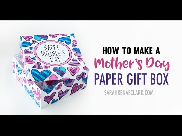 How to Make a Paper Gift Box With This Printable Gift Box Template