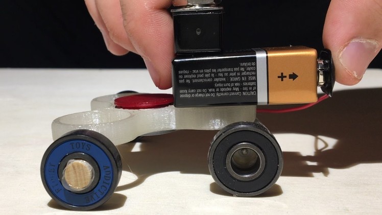 How to Make a Powered Fidget Spinner Car