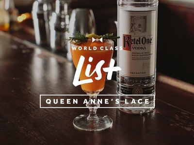 How To Make a Queen Anne's Lace | World Class Drinks