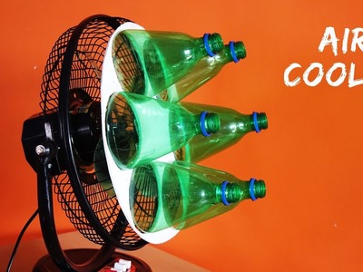 How to make Air Cooler at home using Plastic Bottle - Eco Cooler