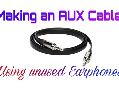 How to make an AUX Cable