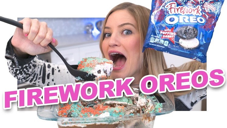 How to Make an Oreo Firework Cake!