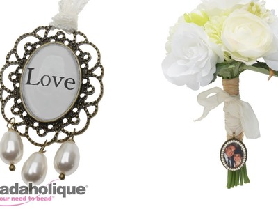How to Make Bridal Bouquet Charms to Personalize Your Wedding