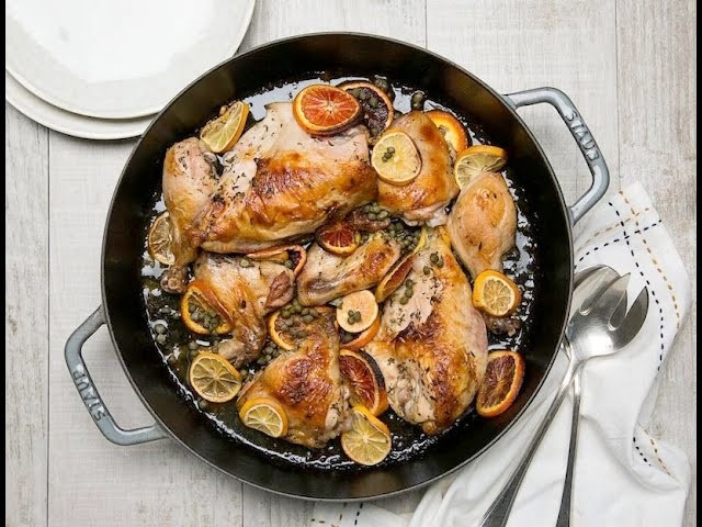 How To Make Chicken with Herbs, Citrus & Capers