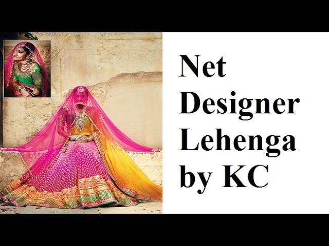 How to make Designer lehenga