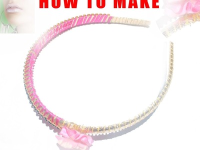How to Make Flower HairBand | Latest HairBand | Zooltv