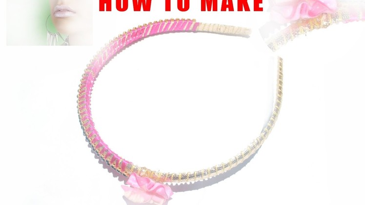 How to Make Flower HairBand | Latest HairBand | Zooltv