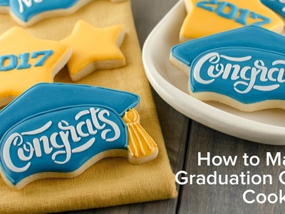 How to Make Graduation Cap Cookies