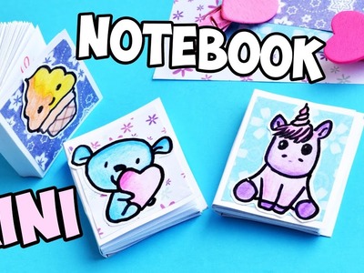 How to make Mini NOTEBOOK without stitching