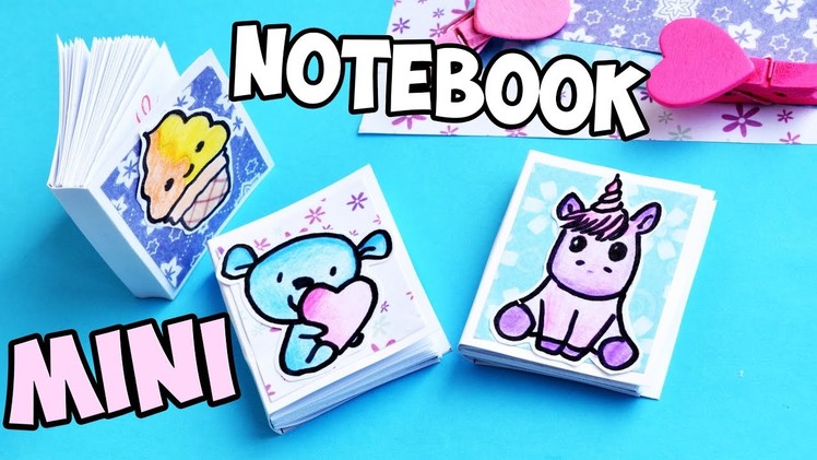 How to make Mini NOTEBOOK without stitching