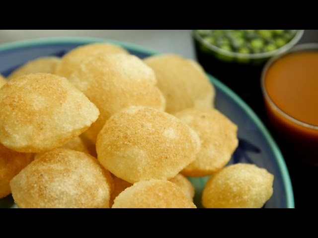 How To Make Puri For Pani Puri | Golgappa Puri Recipe | Perfectly Crisp Puri Recipe By Ruchi Bharani