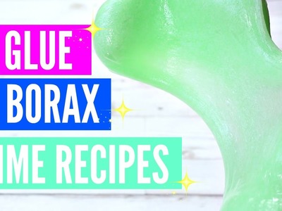 How To Make Slime WITHOUT Glue And Borax! No GLUE No BORAX Slime Recipes!