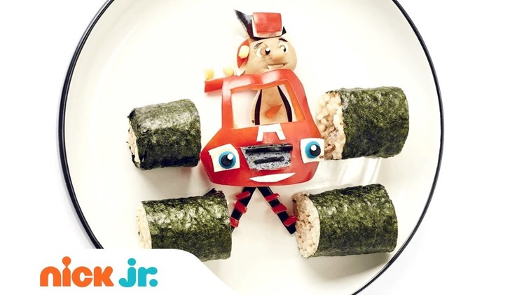 How to Make Sushi Fun w. Blaze & AJ | Nickelodeon Parents