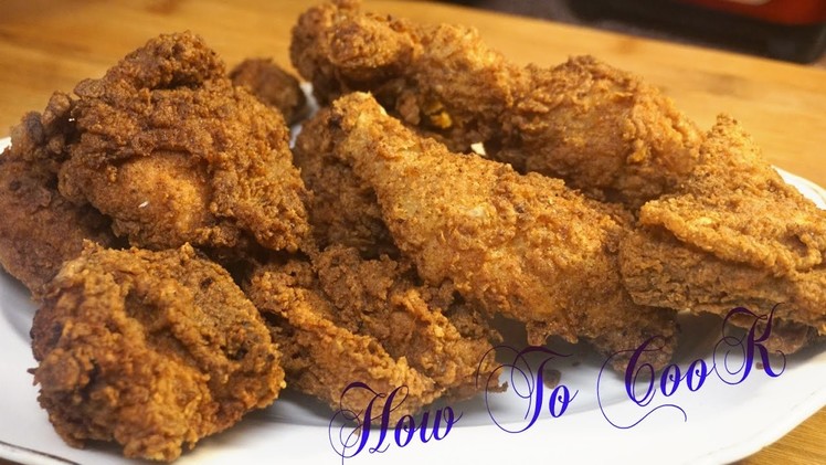 HOW TO MAKE THE BEST AUTHENTIC JAMAICAN FRIED CHICKEN RECIPE 2017