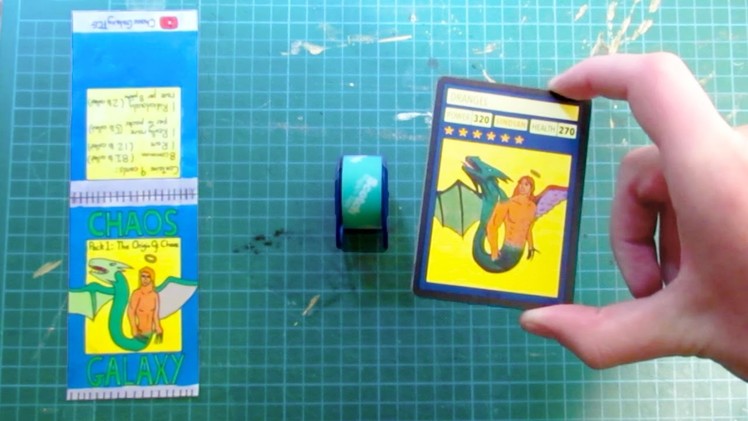 How to make Trading Card Packs by Hand