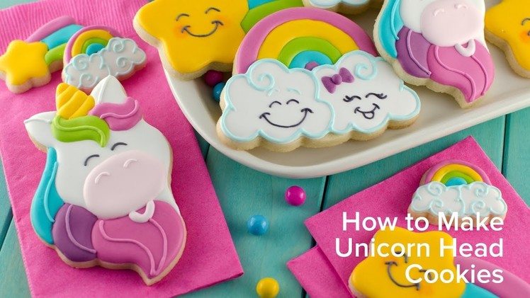 How to Make Unicorn Head Cookies